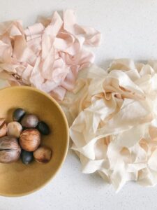 How to Dye Silk Ribbons