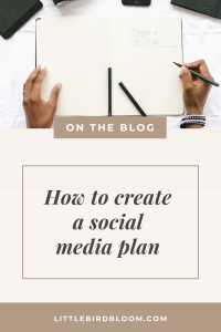how to create a social media plan for your flower business
