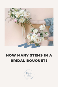 how many stems in a bridal bouquet