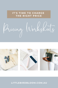 florist pricing worksheet blog post