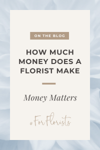 how much money does a florist make