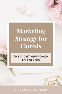 This is about Marketing Strategy for Florists