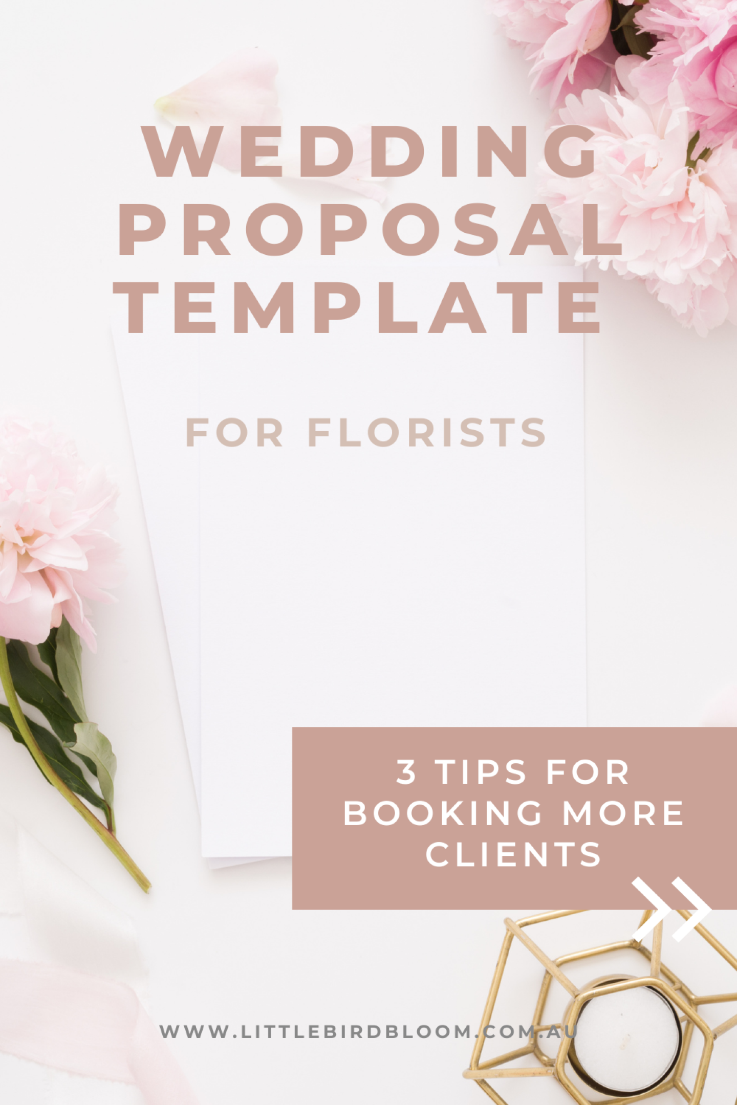 Wedding Proposal Template for Florists