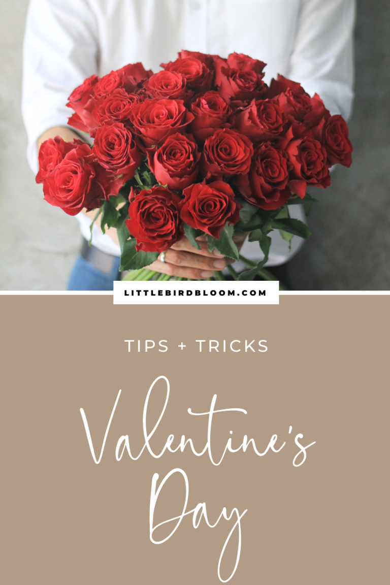 how to make money as a florist on Valentine's Day