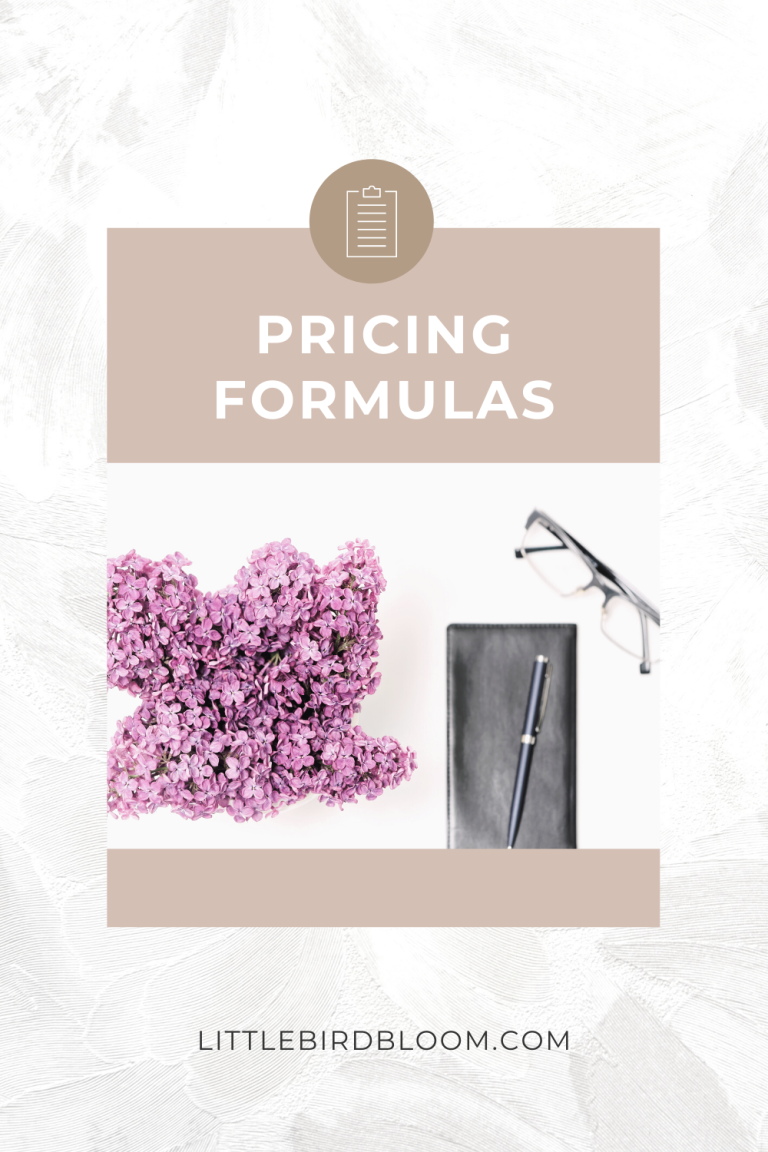 Florist Pricing Formulas