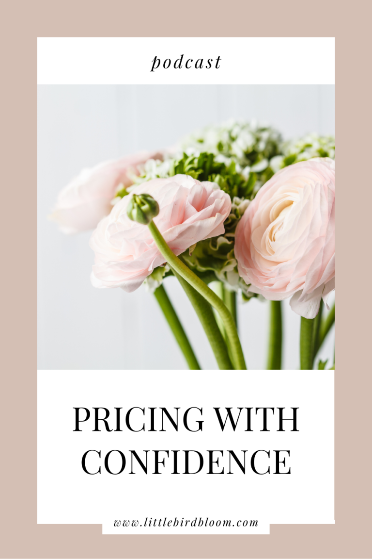 pricing with confidence for floral designers