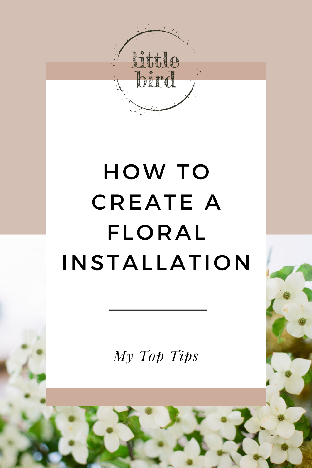 how to create a foliage or floral installation tips and tricks