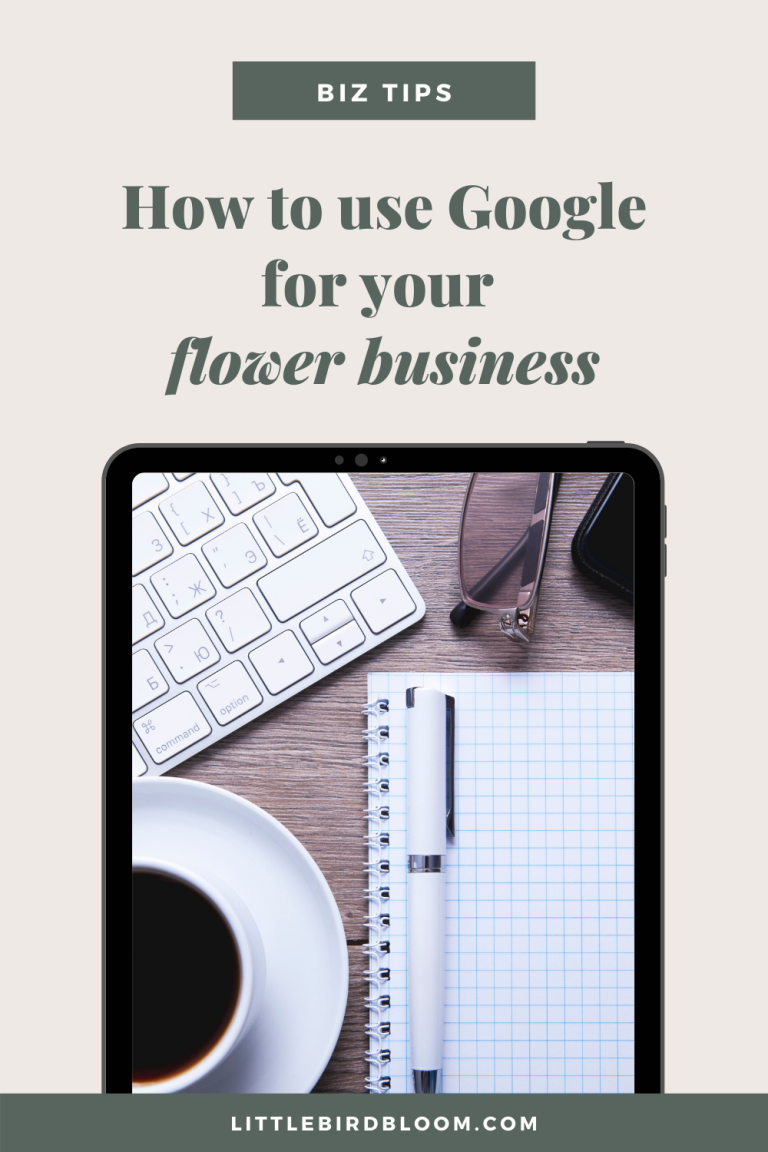 How to use Google to grow your flower business