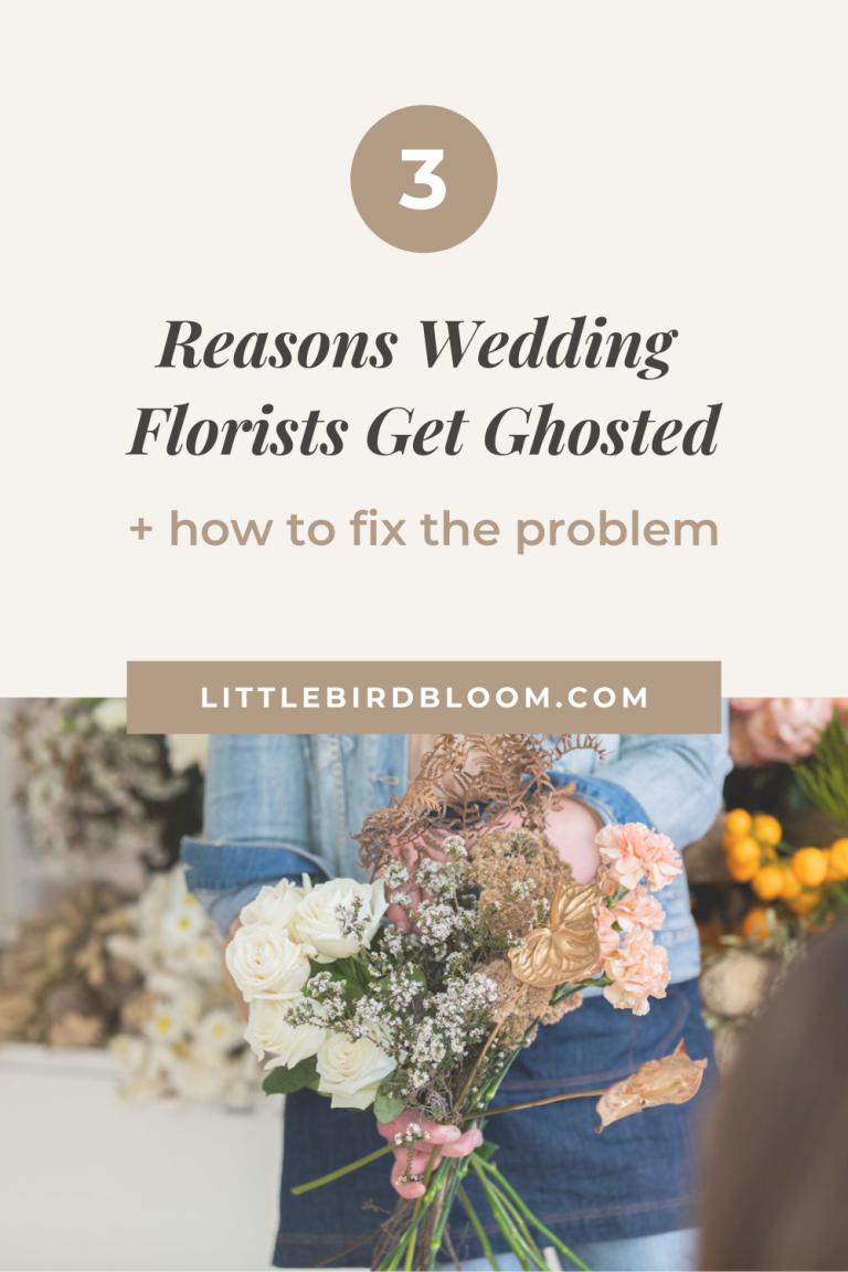 this is a blog Wedding Florists Getting Ghosted