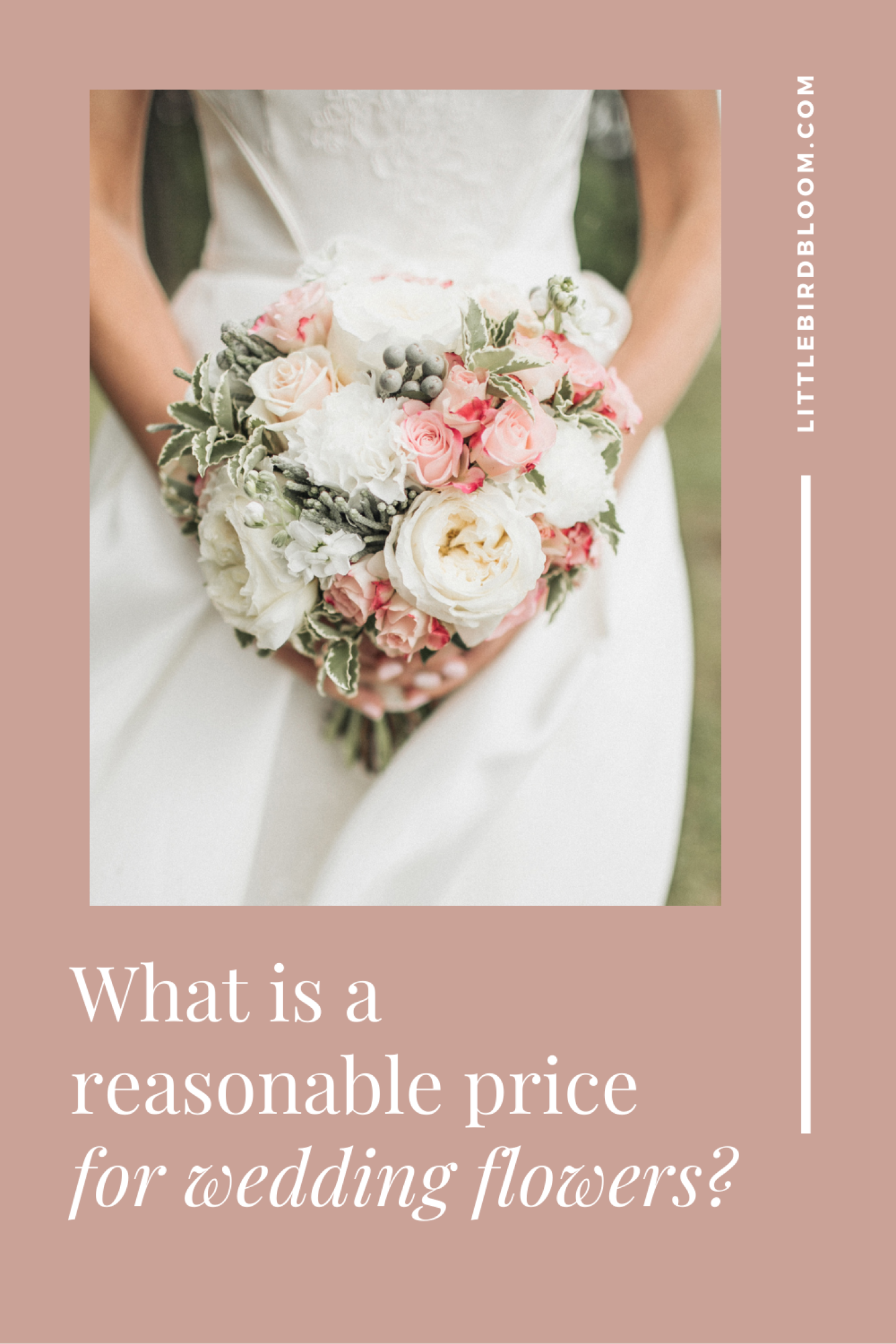 What is a reasonable price for wedding flowers?